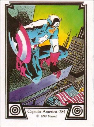 Captain America (Base Set) card 38 Captain America 284