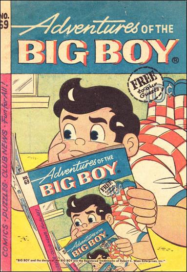 Adventures of the Big Boy issue 69-B West Coast Cover