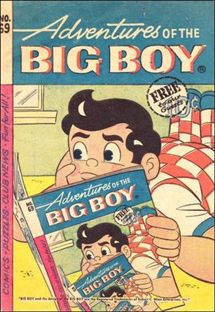 Adventures of the Big Boy issue 69-B West Coast Cover
