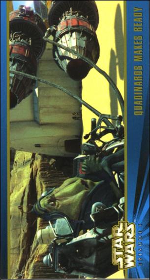 Star Wars: Episode I Widevision: Series 2 (Base Set) card 40 Quadrinaros Makes Ready