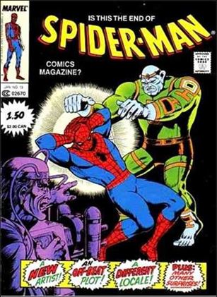 Spider-Man Comics Magazine Cover Image 2
