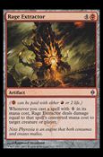Magic the Gathering: New Phyrexia card 91 Rage Extractor