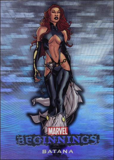 Marvel Beginnings: Series 1 (Marvel Villains Hologram Subset) card H-35 Satana