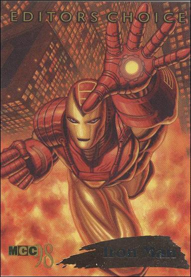 Marvel Creators Collection '98 (Editors Choice Subset) card 8 Iron Man