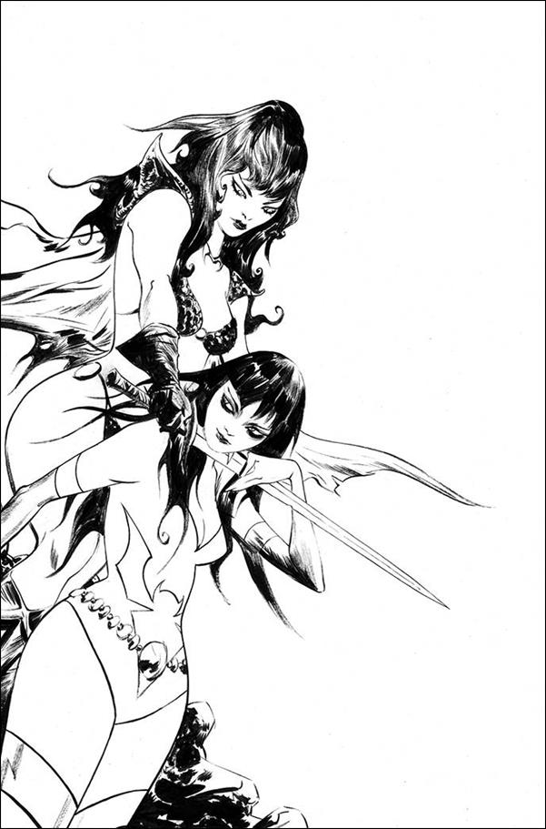 Vampirella: The Dark Powers issue 5-W Jae Lee 1:50 Black & White Virgin Cover