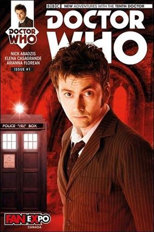 Doctor Who: The Tenth Doctor issue 1-V Fan Expo Canada Photo Cover