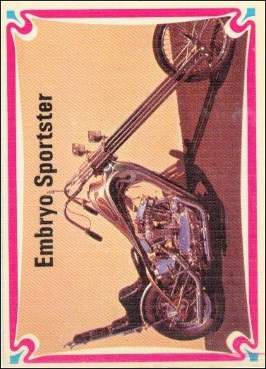 Choppers & Hot Bikes (Base Set) card 47 Embryo Sportster