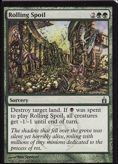 Magic the Gathering: Ravnica (Base Set)  card 179 Rolling Spoil