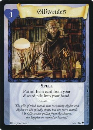 Harry Potter (Base Set) card 59 Ollivanders
