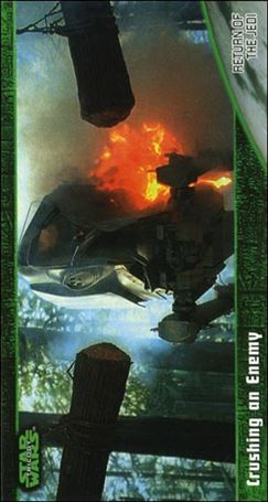Star Wars Trilogy Widevision (Base Set) card 67 Crushing an Enemy