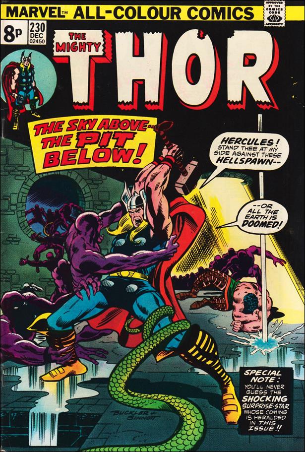 Thor (1966) issue 230-B UK Price Cover