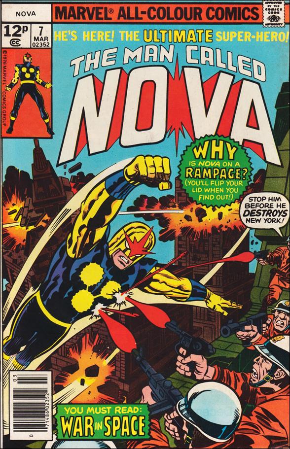 Nova (1976) issue 7-B UK Price Cover