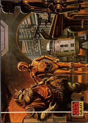 Star Wars Galaxy: Series 1 (Base Set) card 42 Droid Torture Chamber