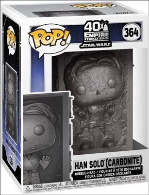 POP! Star Wars figure 364 Han Solo (Carbonite)