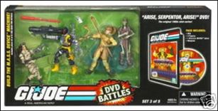 G.I. Joe 25th Anniversary Battle Packs figure 19 G.I. Joe DVD Battle Pack: Arise, Serpentor, Arise