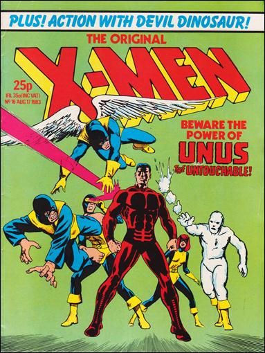 Original X-Men (UK) issue 16