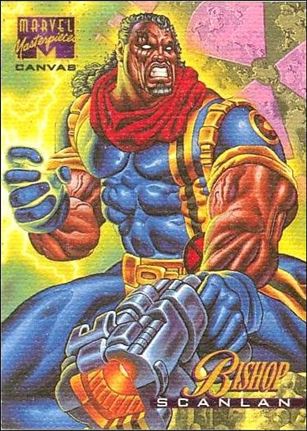 1995 Marvel Masterpieces (Canvas Subset) card 3 Bishop