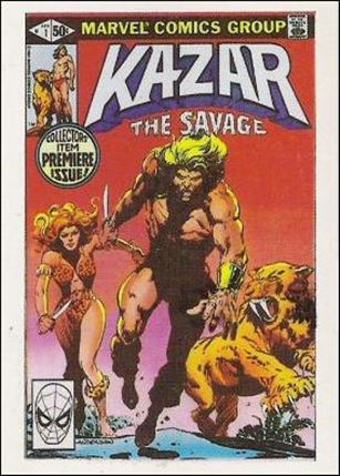 Marvel Super Heroes First Issue Covers (Base Set) card 15 Ka-Zar