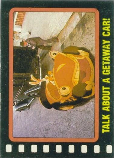 Who Framed Roger Rabbit? (Base Set) card 74 Talk About a Getaway Car!