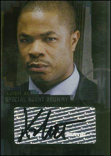 X-Files: I Want to Believe (Autograph Subset) card A-5 Xzibit as Special Agent Drummy