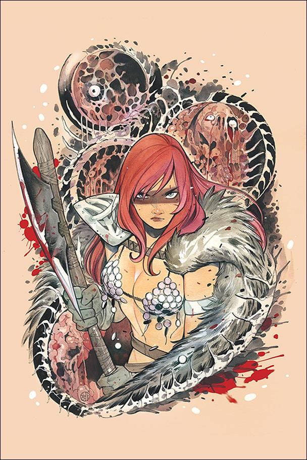 Die!namite issue 1-U Peach Momoko Red Sonja Virgin Cover