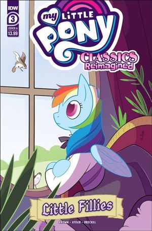 My Little Pony Classics Reimagined: Little Fillies issue 3 Jenna Ayoub Cover