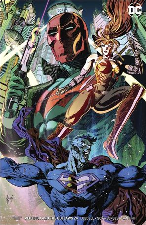 Red Hood and the Outlaws (2016) issue 24-B Guillem March Cover