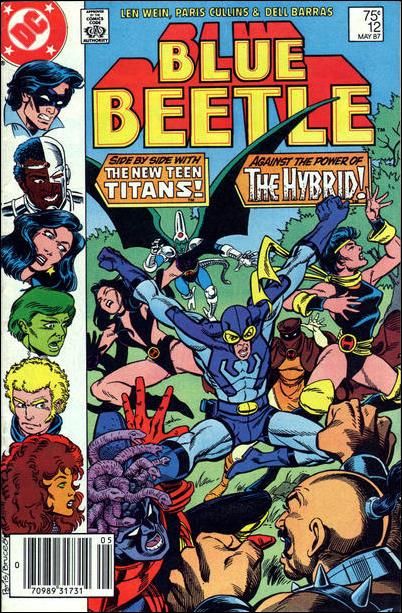 Blue Beetle (1986) issue 12-B Newsstand Cover