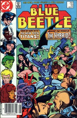 Blue Beetle (1986) issue 12-B Newsstand Cover