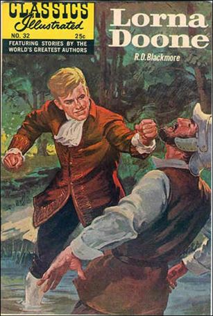 Classic Comics/Classics Illustrated issue 32-J HRN 166 - New Cover Art