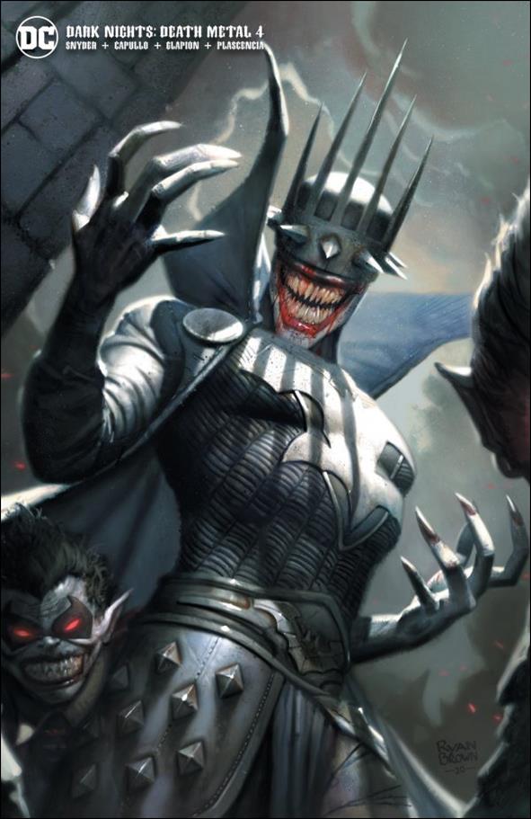 Dark Nights: Death Metal issue 4-J Ryan Brown Comics Elite Virgin Cover