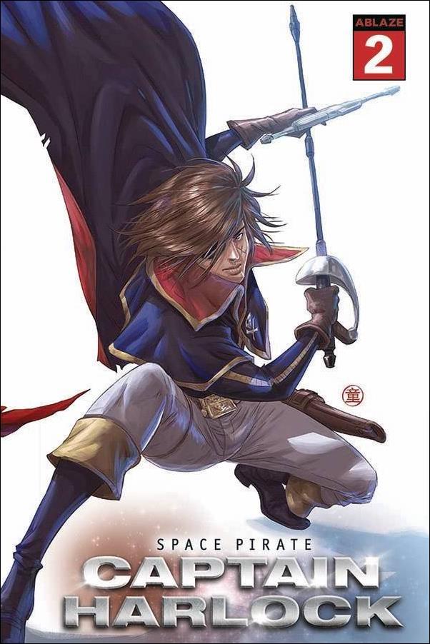 Space Pirate Captain Harlock issue 2-C Andie Tong Wraparound Cover