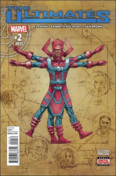 Ultimates (2016) issue 2-D Kenneth Rocafort Cover (2nd Printing)
