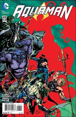 Aquaman (2011) issue 43 Trevor McCarthy Cover