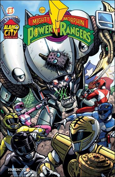 Mighty Morphin Power Rangers, a Free Comic Book Day Comicbook issue nn-B Matt Frank Alamo City Comic Con Cover