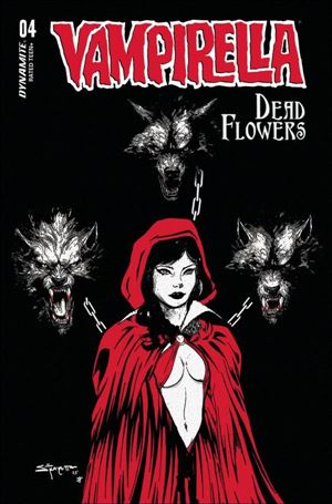 Vampirella: Dead Flowers issue 4-D Sara Frazetta & Bob Freeman Cover
