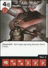 Marvel Dice Masters Civil War card M2016 . 6 Ant-Man: Tiny Regret