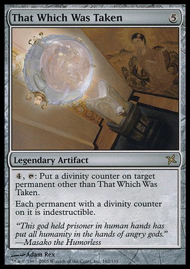 Magic the Gathering: Betrayers of Kamigawa (Base Set) card 162 That Which Was Taken