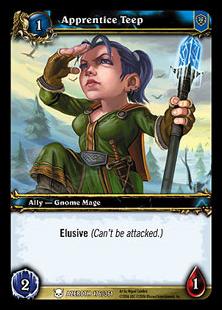 World of Warcraft: Heroes of Azeroth (Base Set) card 176 Apprentice Teep