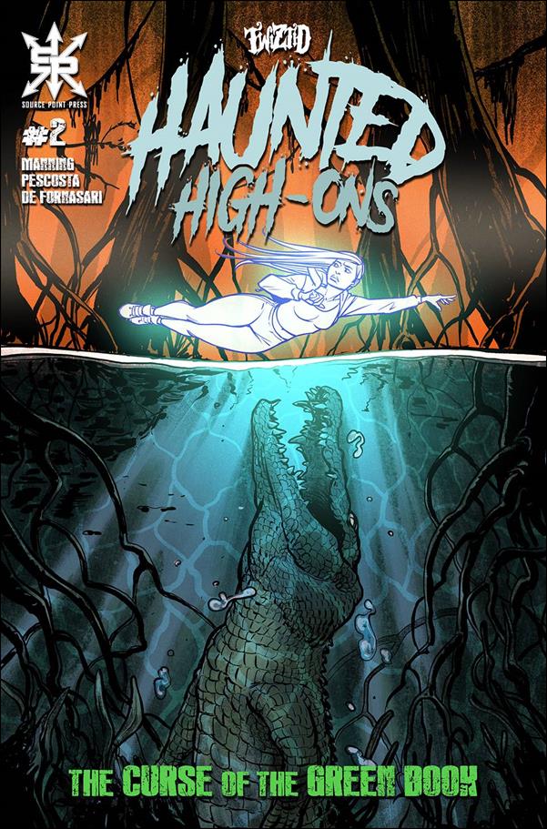 Twiztid Haunted High-Ons: The Curse of the Green Book issue 2 Marianna Pescosta Cover