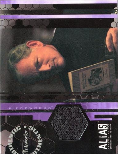 Alias: Season Three (Pieceworks Subset) card PW7 Sweater - Victor Garber as Jack Bristow