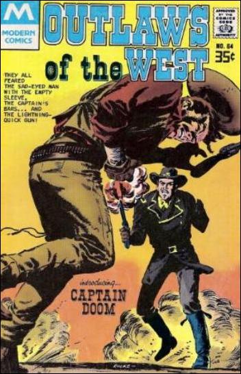 Outlaws of the West issue 64-B Modern Reprint