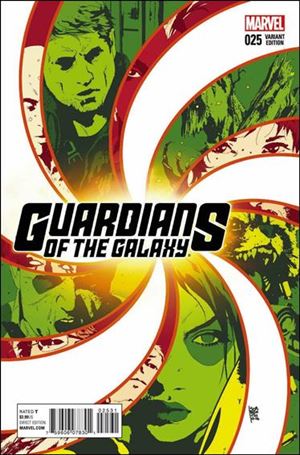 Guardians of the Galaxy (2013) issue 25-C Andrea Sorrentino 1:25 Cover