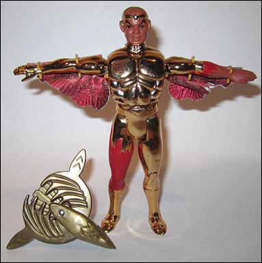 Silverhawks figure 5 Hotwing with Gyro