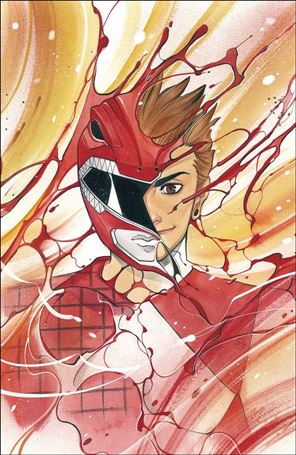 Mighty Morphin issue 8-G Peach Momoko 1:50 Virgin Cover