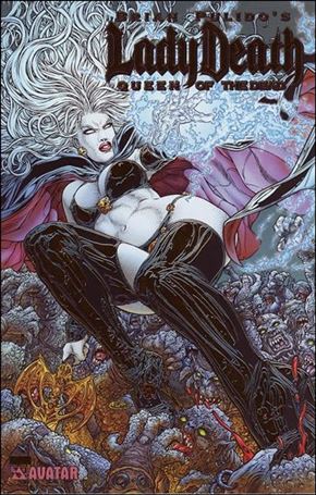 Brian Pulido's Lady Death: Queen of the Dead issue 1-G Gold Foil Cover 1/550