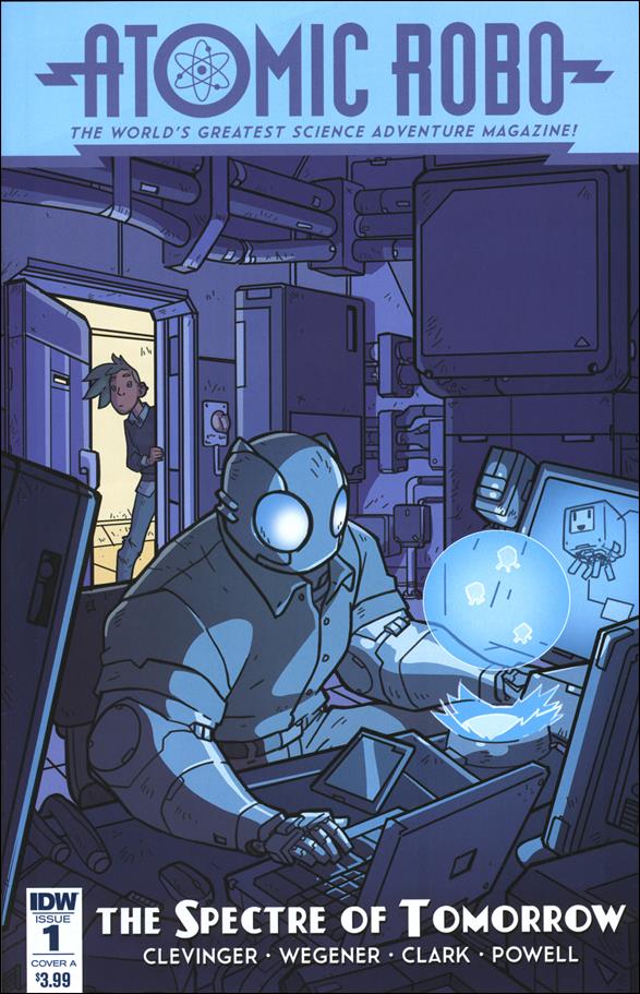 Atomic Robo and the Spectre of Tomorrow issue 1 Scott Wegener Cover
