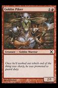 Magic the Gathering: 10th Edition (Base Set) card 209 Goblin Piker