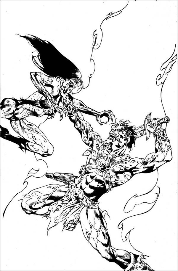 Dejah Thoris (2019) issue 9-I Roberto Castro 1:11 Black & White Virgin Cover