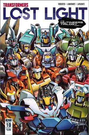 Transformers: Lost Light issue 10 Jack Lawrence Cover